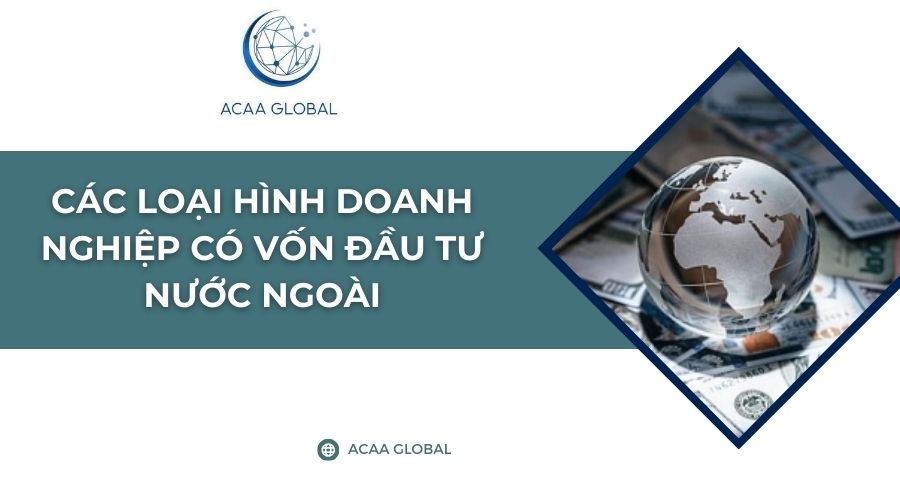 C&aacute;c loại h&igrave;nh doanh nghiệp c&oacute; vốn đầu tư nước ngo&agrave;i