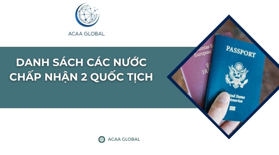 Danh sách các nước chấp nhận 2 quốc tịch