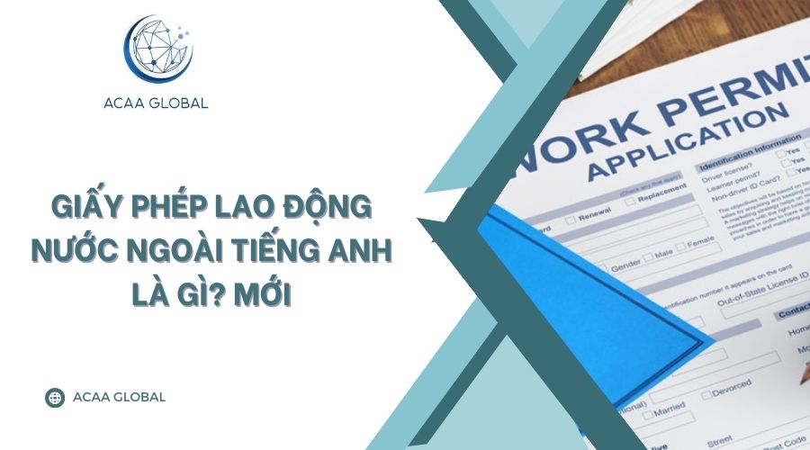 Giấy ph&eacute;p lao động nước ngo&agrave;i tiếng Anh l&agrave; g&igrave;? Mới
