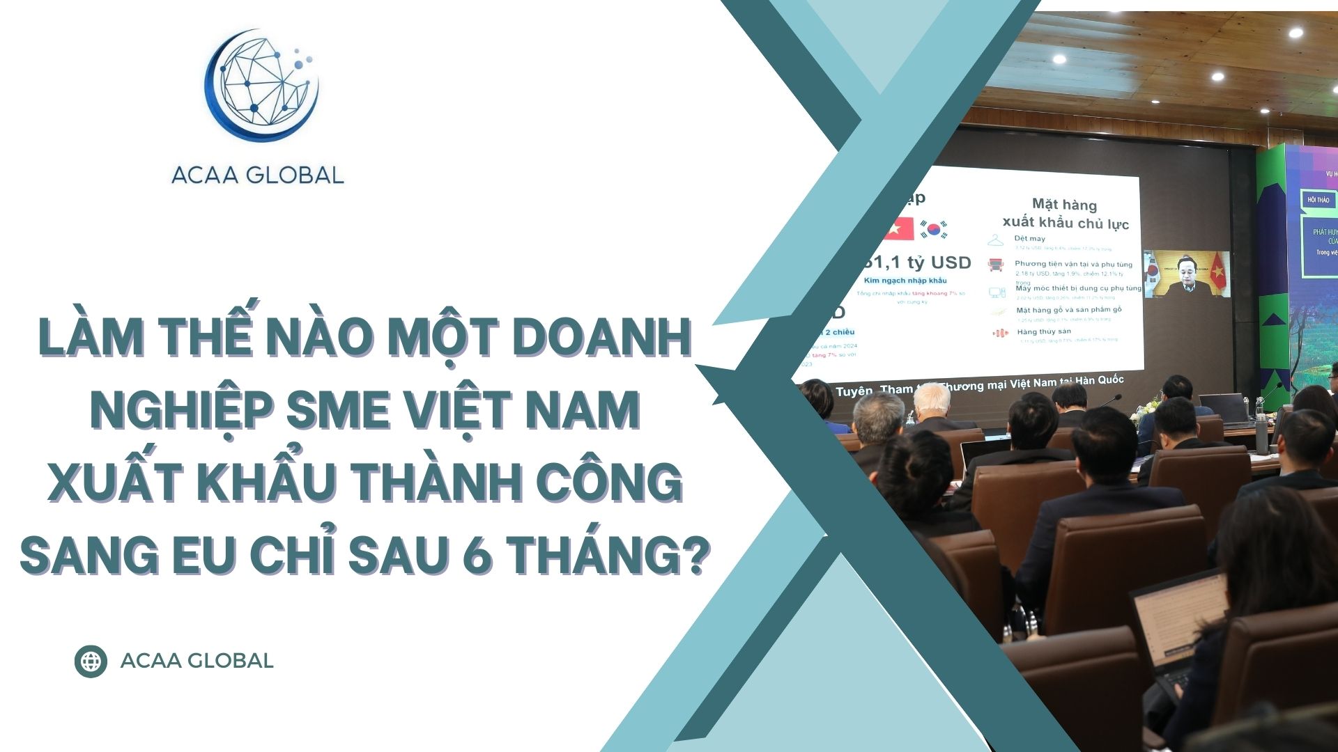 Làm thế nào một doanh nghiệp SME Việt Nam xuất khẩu thành công sang EU chỉ sau 6 tháng?