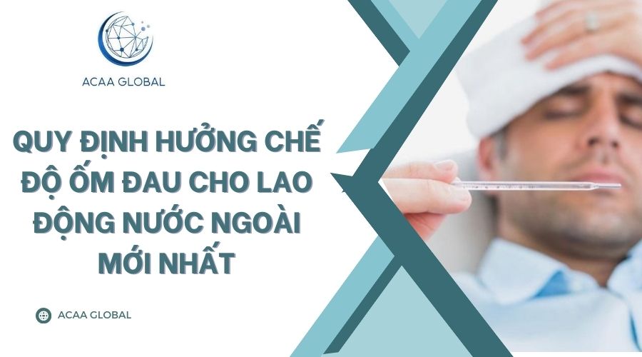 Quy định hưởng chế độ ốm đau cho lao động nước ngoài mới nhất