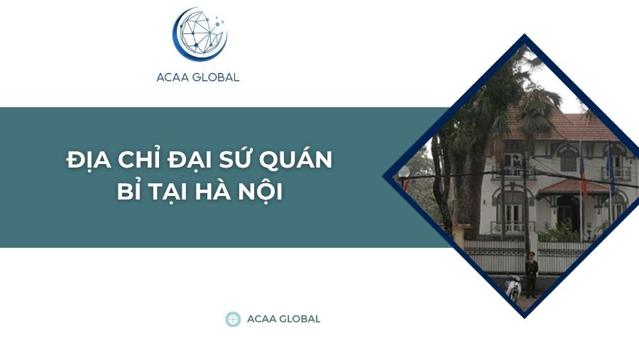 Địa chỉ đại sứ quán Bỉ tại Hà Nội