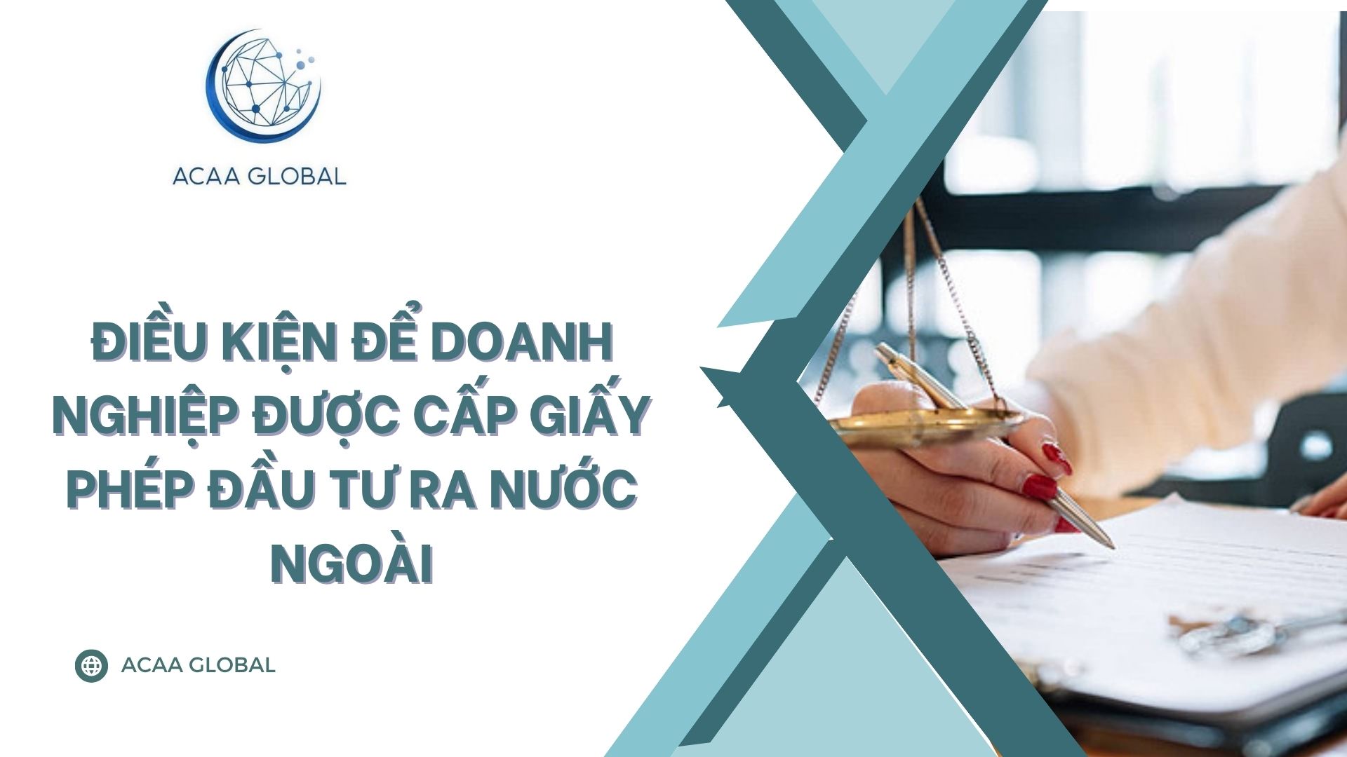 Điều kiện để doanh nghiệp được cấp giấy phép đầu tư ra nước ngoài