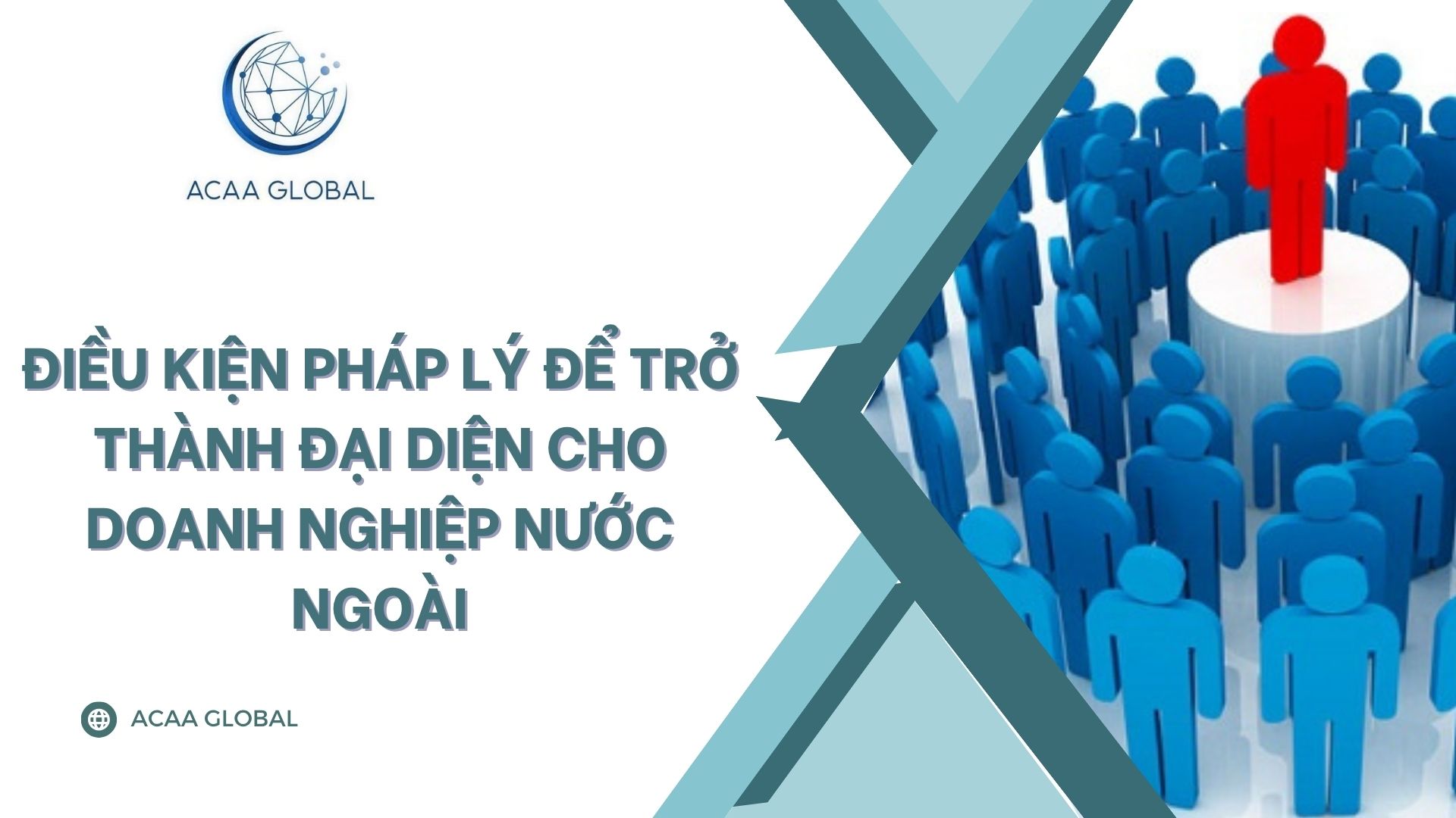 Điều kiện pháp lý để trở thành đại diện cho doanh nghiệp nước ngoài