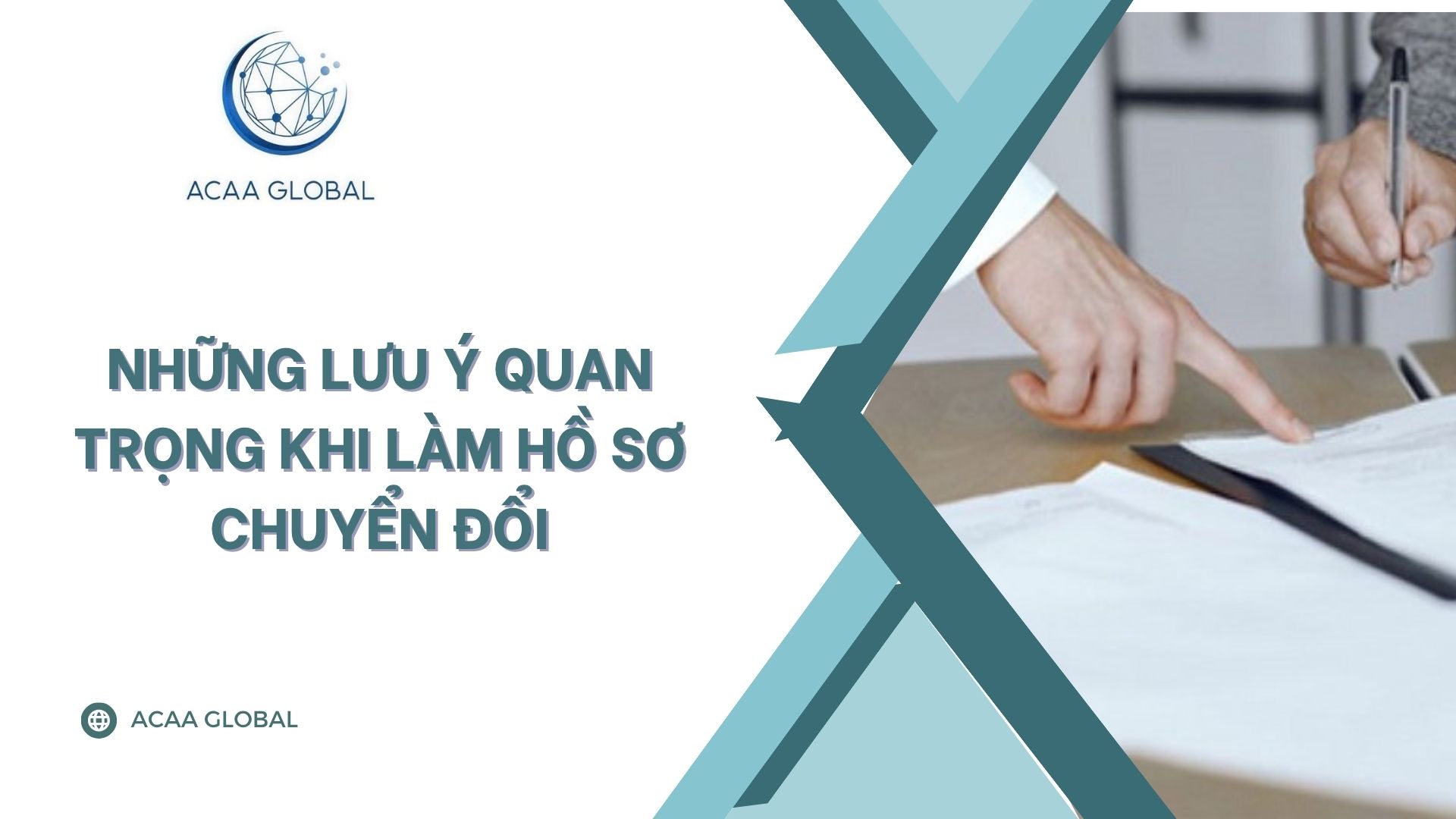 Những lưu ý quan trọng khi làm hồ sơ chuyển đổi