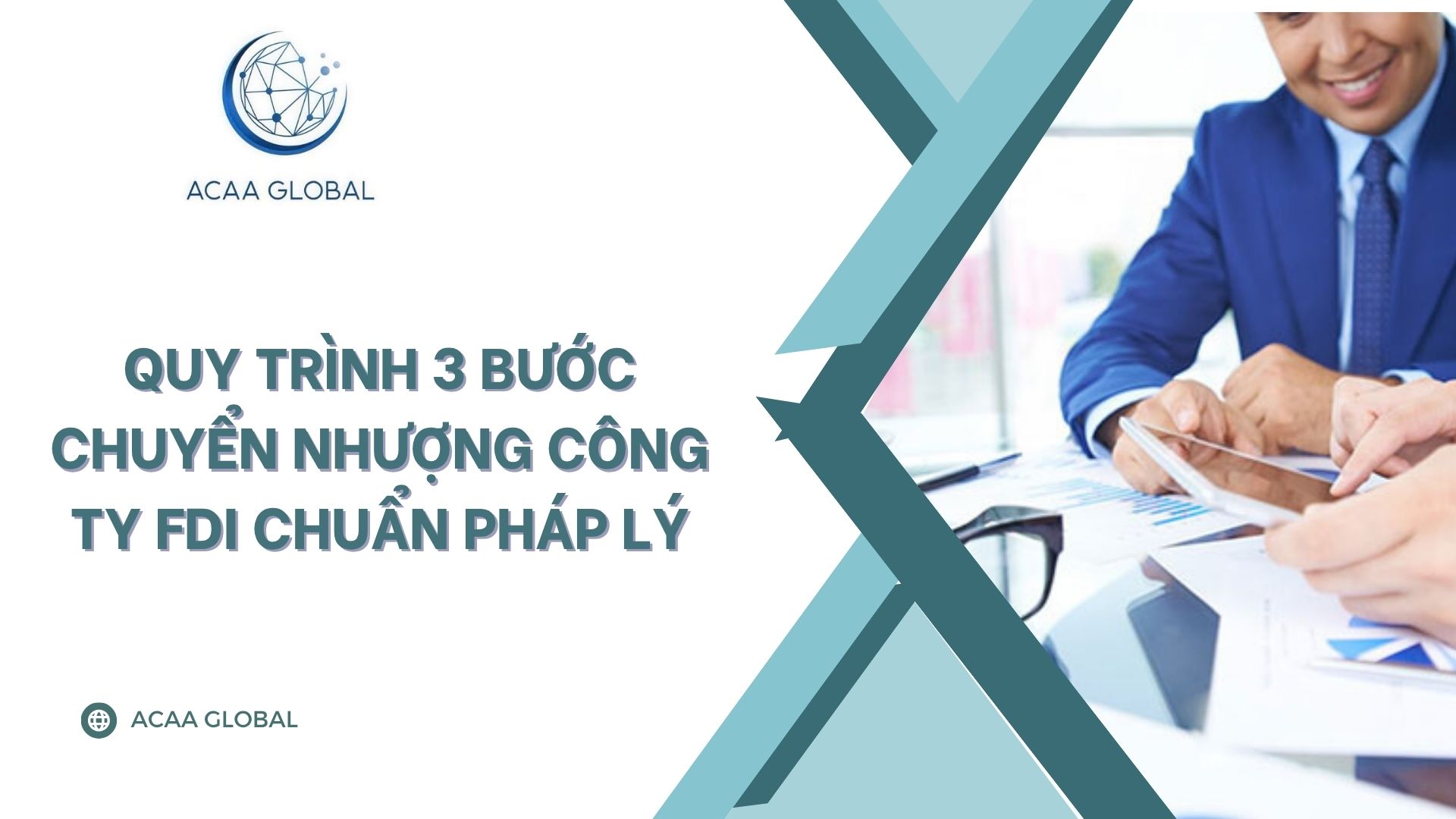 Quy trình 3 bước chuyển nhượng công ty FDI chuẩn pháp lý