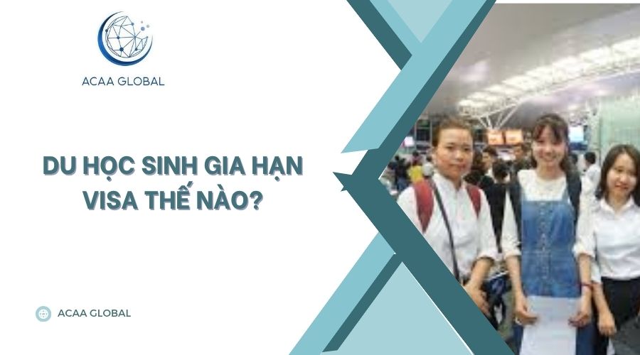Du học sinh gia hạn visa thế nào?