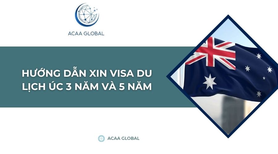 Hướng dẫn xin visa du lịch úc 3 năm và 5 năm