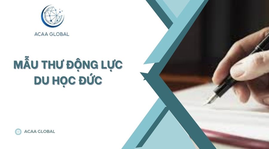 Mẫu thư động lực du học Đức