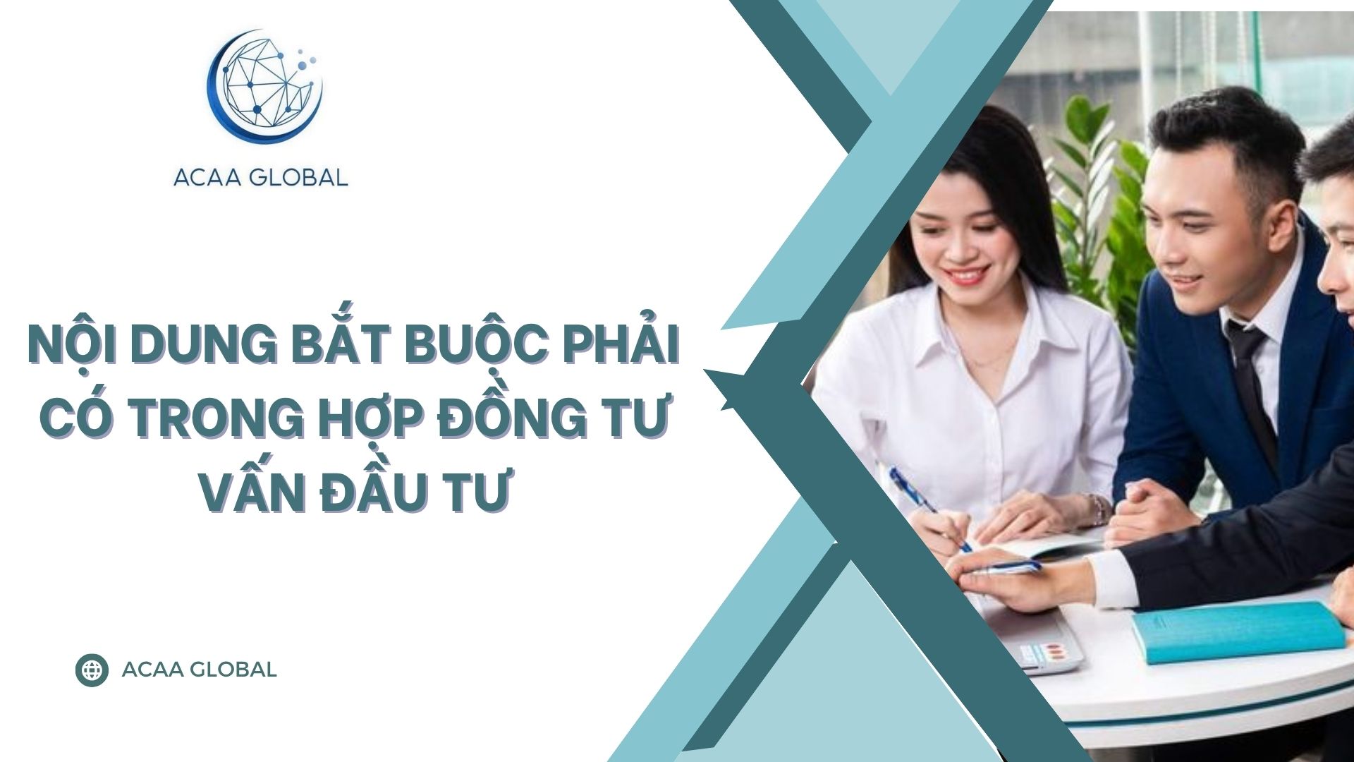 Nội dung bắt buộc phải có trong hợp đồng tư vấn đầu tư
