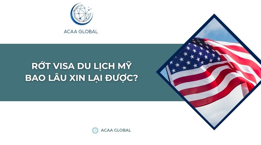 Rớt visa du lịch Mỹ bao lâu xin lại được?