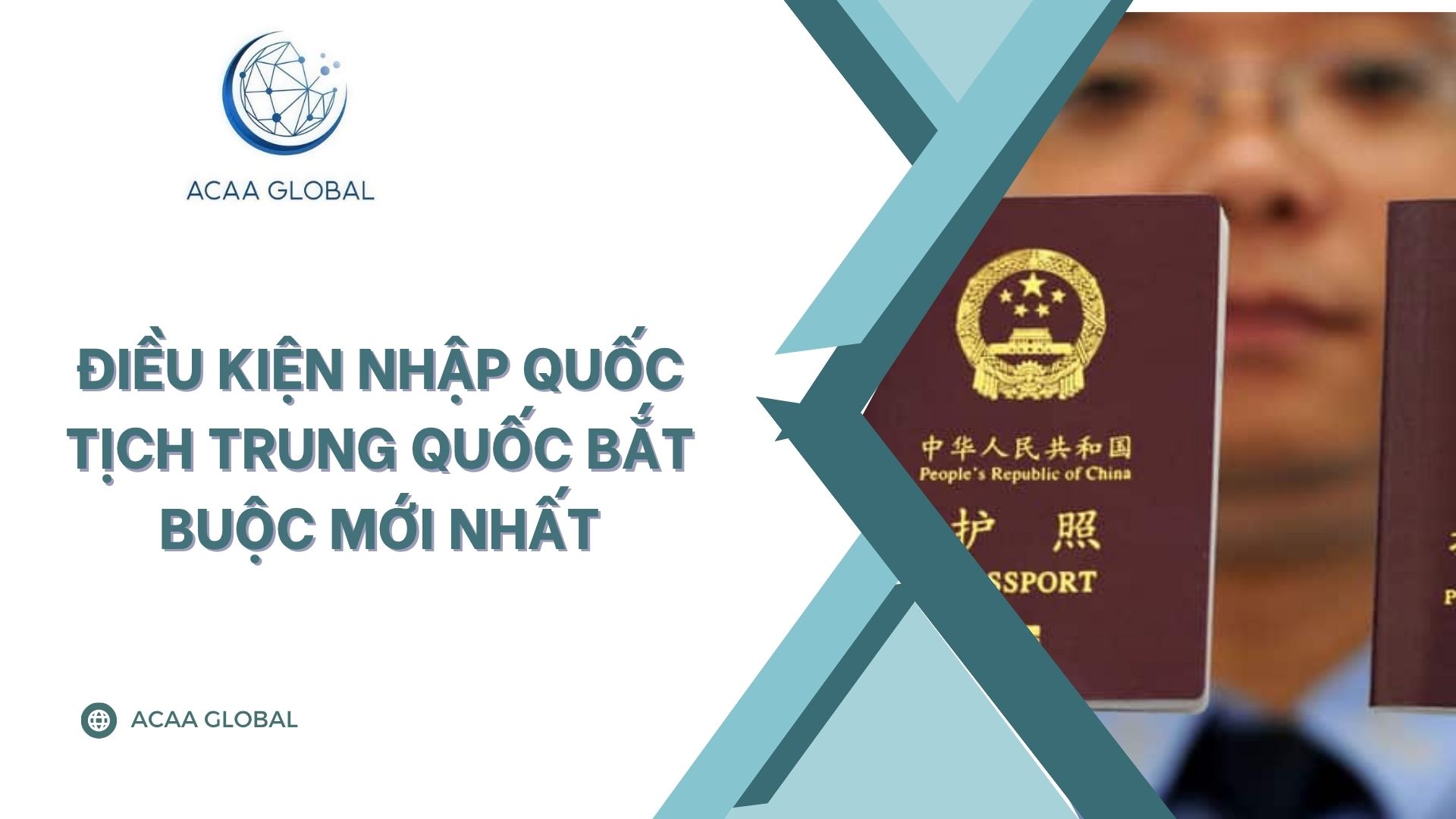 Điều kiện nhập quốc tịch Trung Quốc bắt buộc mới nhất