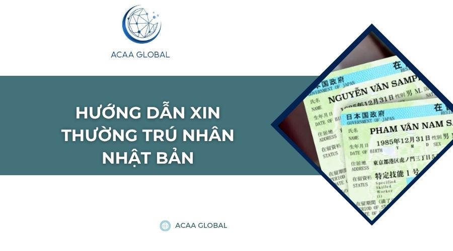 Hướng dẫn xin thường trú nhân Nhật Bản
