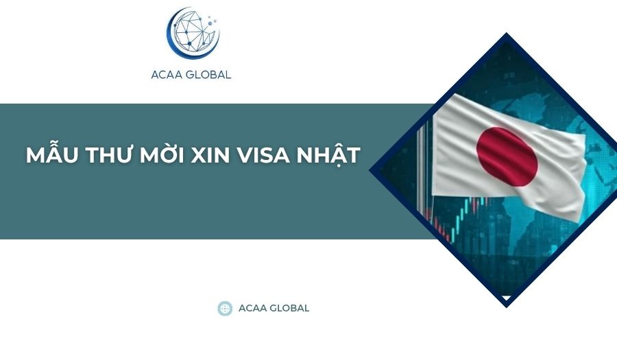 Mẫu thư mời xin visa Nhật
