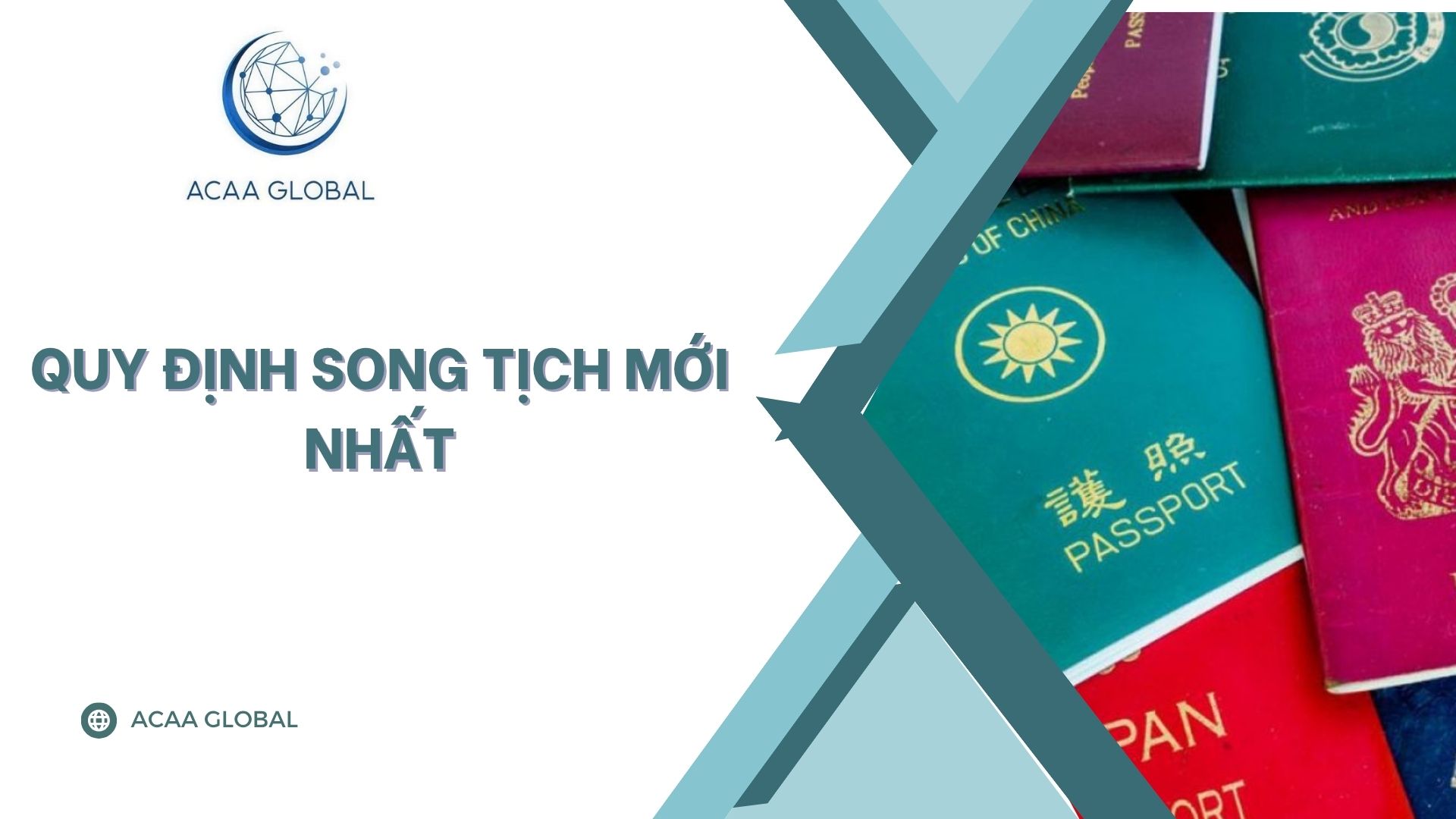 Quy định song tịch mới nhất