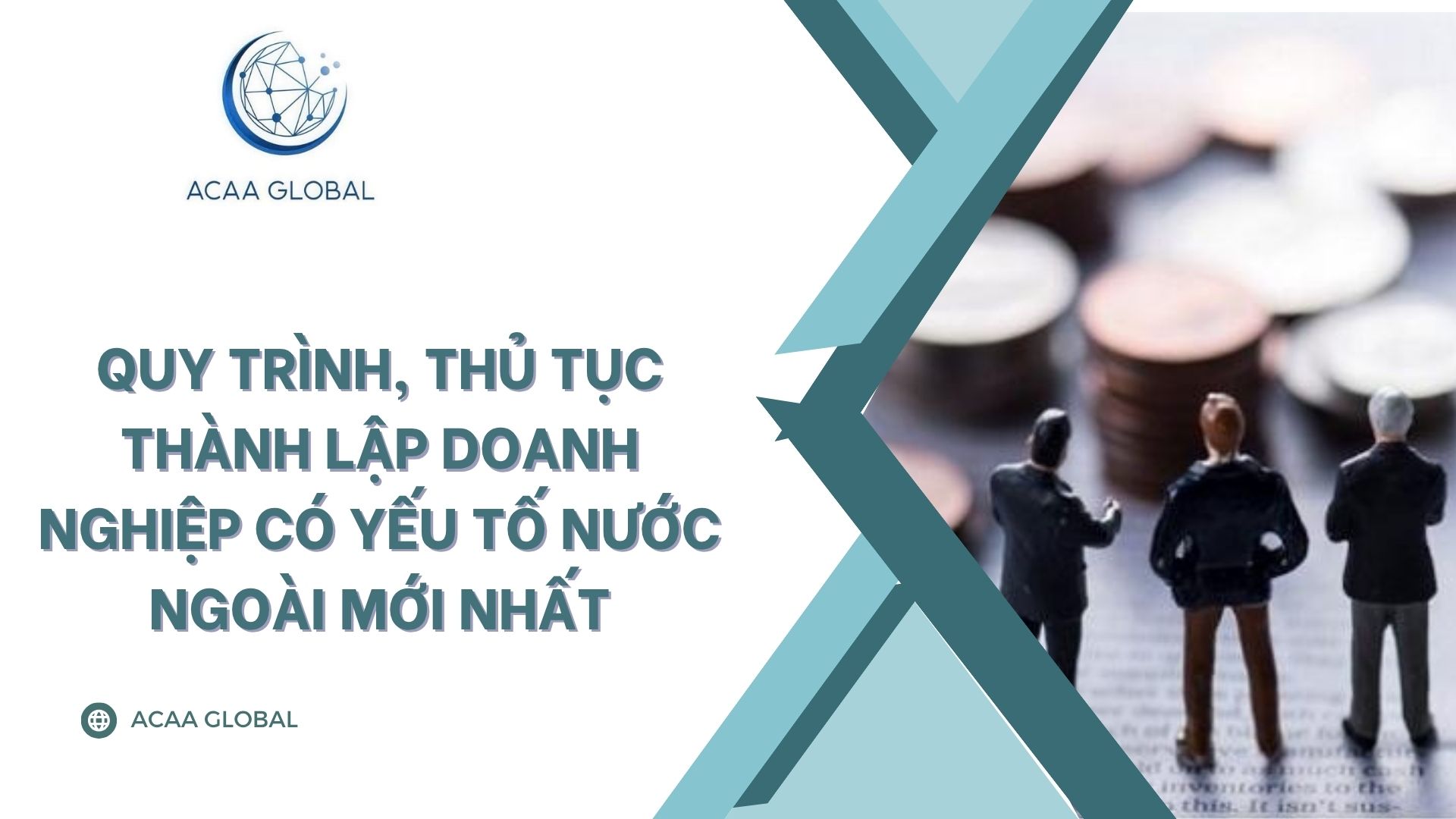 Quy trình, thủ tục thành lập doanh nghiệp có yếu tố nước ngoài mới nhất