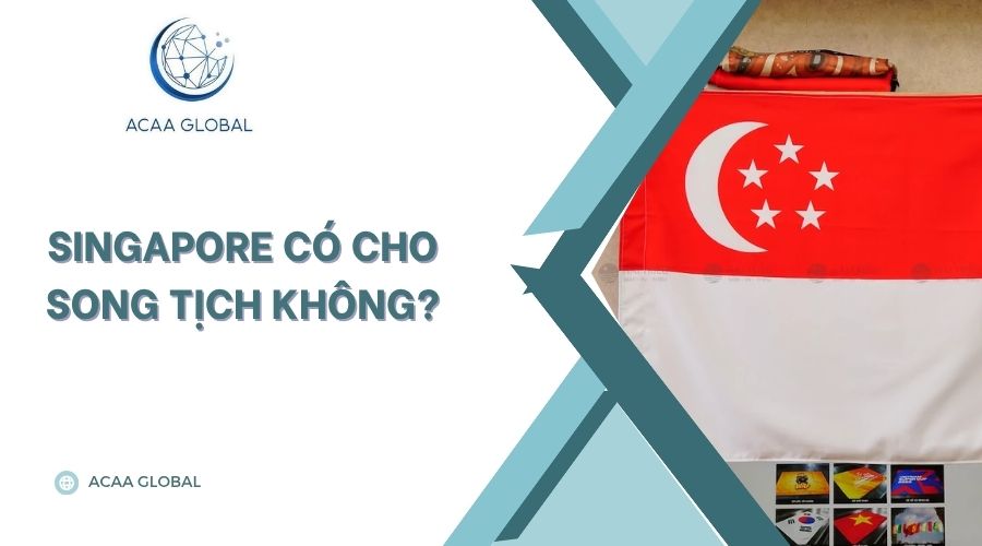 Singapore có cho song tịch không?