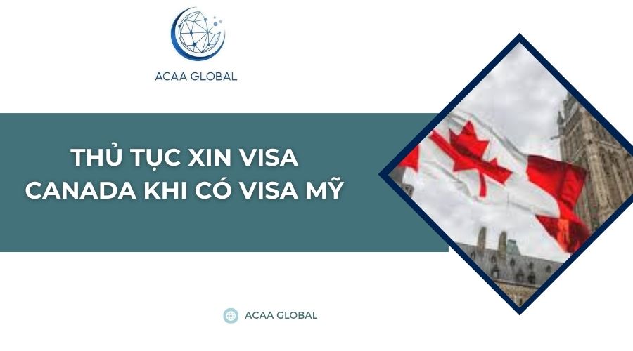 Thủ tục xin visa Canada khi có visa mỹ