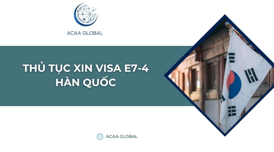 Thủ tục xin visa Hàn Quốc