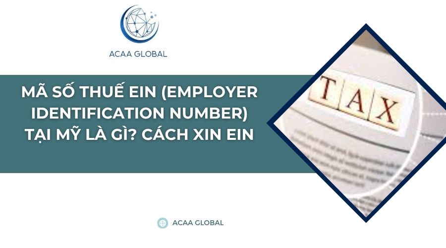 Mã số thuế EIN (Employer Identification Number) tại Mỹ là gì? Cách xin EIN