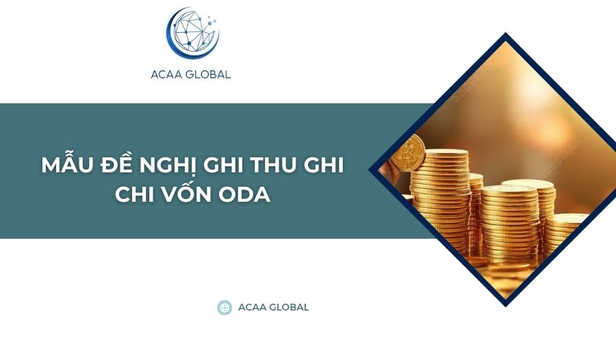 Mẫu đề nghị ghi thu ghi chi vốn ODA
