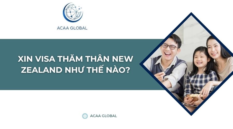 Xin visa thăm thân New Zealand như thế nào?
