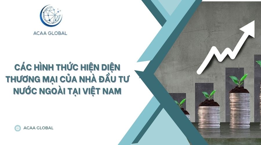 Các hình thức hiện diện thương mại của nhà đầu tư nước ngoài tại Việt Nam