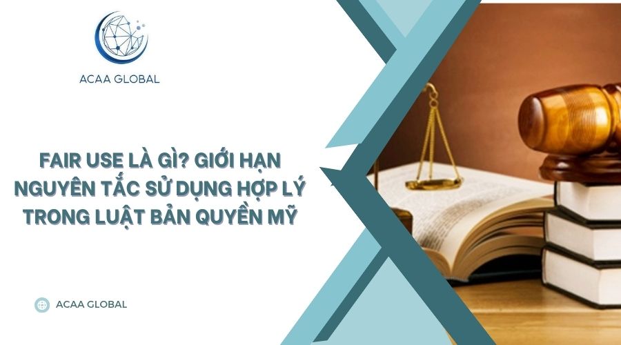 Fair Use là gì? Giới hạn nguyên tắc sử dụng hợp lý trong luật bản quyền Mỹ