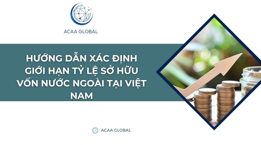 Hướng dẫn xác định giới hạn tỷ lệ sở hữu vốn nước ngoài tại Việt Nam