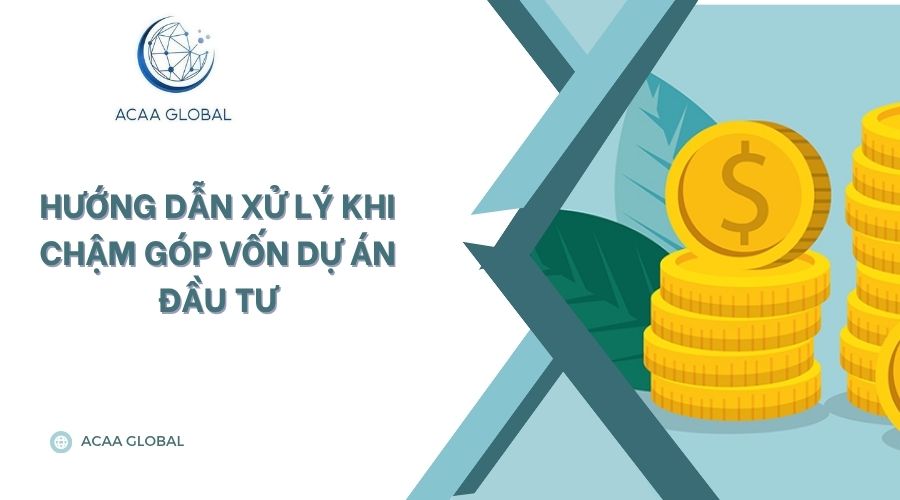 Hướng dẫn xử lý khi chậm góp vốn dự án đầu tư